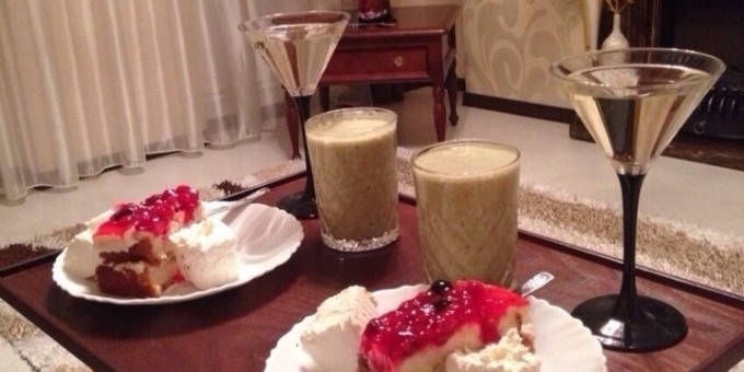 Субботний ужин, сладкие вкусняшки:)